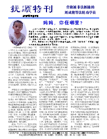  真相传单：抚顺特刊（2013年8月8日）
