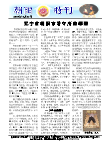 真相传单：朝阳特刊（2016年12月31日）