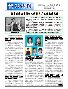 真相传单：重庆特刊（2017年11月11日）