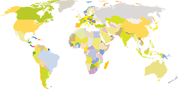 海外地图 (map of overseas)
