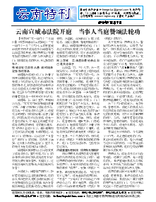真相传单：云南特刊（2014年12月9日）